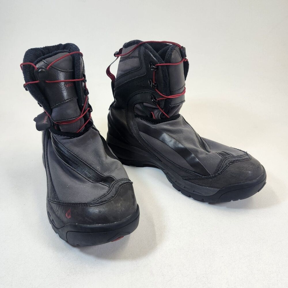 Vasque Arrowhead Boots Men's Size 9.5 UltraDry 7824 Hiking Trail Winter Zipper